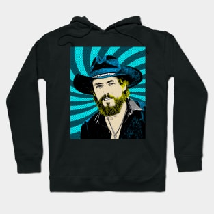 Pop Art Style Men Hat Country Hoodie